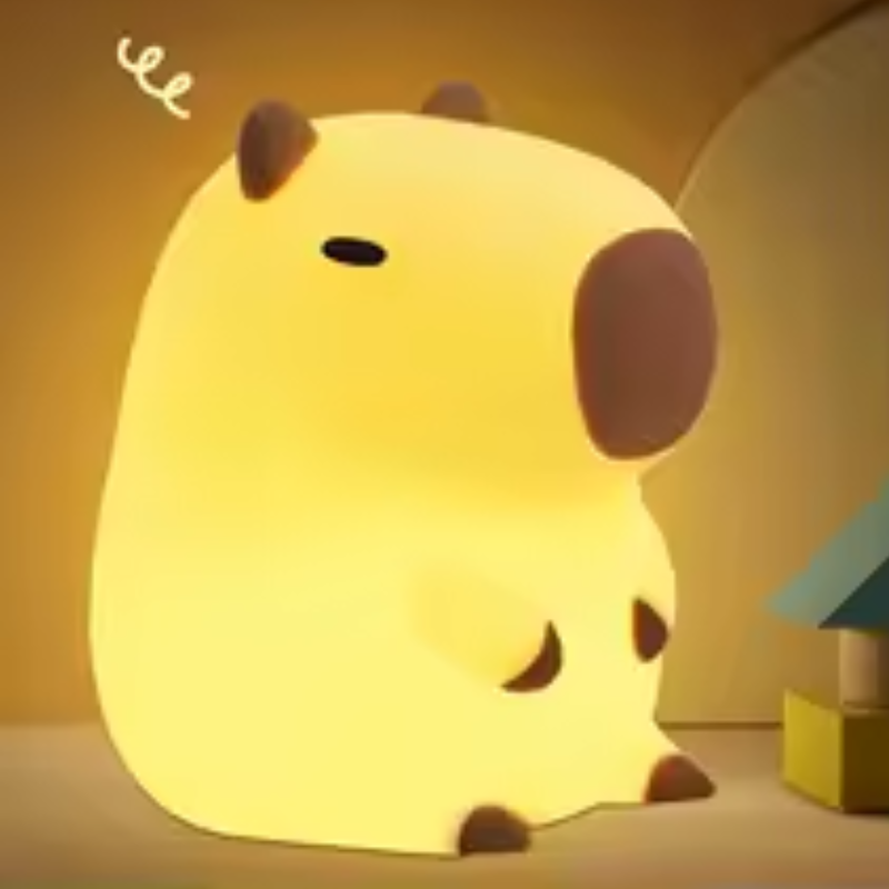 Lampara Capibara Nocturno LED