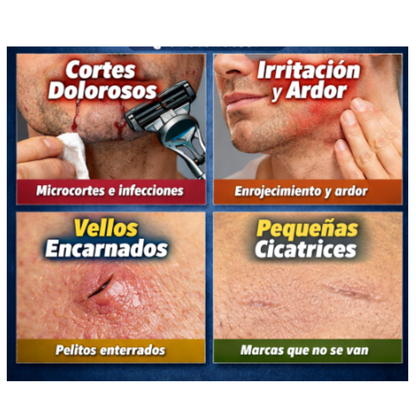 Depilador exfoliante sin dolor cristal